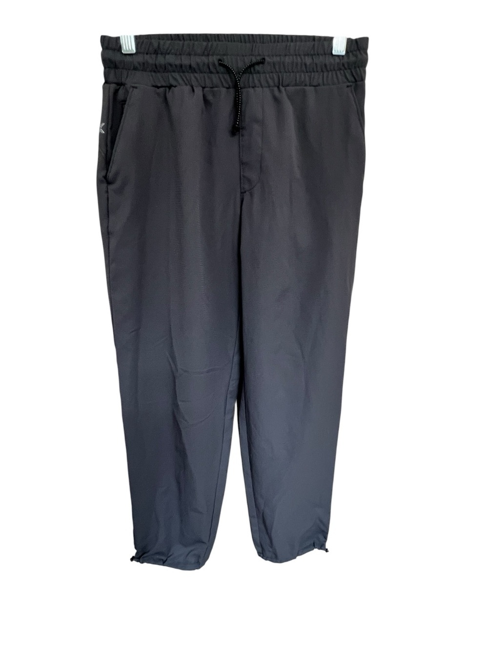 Xersion Men's Charcoal Black Drawstring Joggers